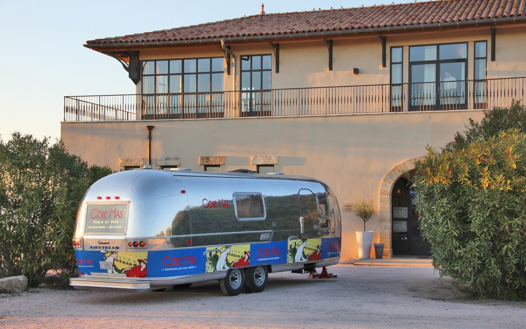 L’Airstream Côté Mas au salon Medfel à Perpignan du 26 au 28 Avril 2016