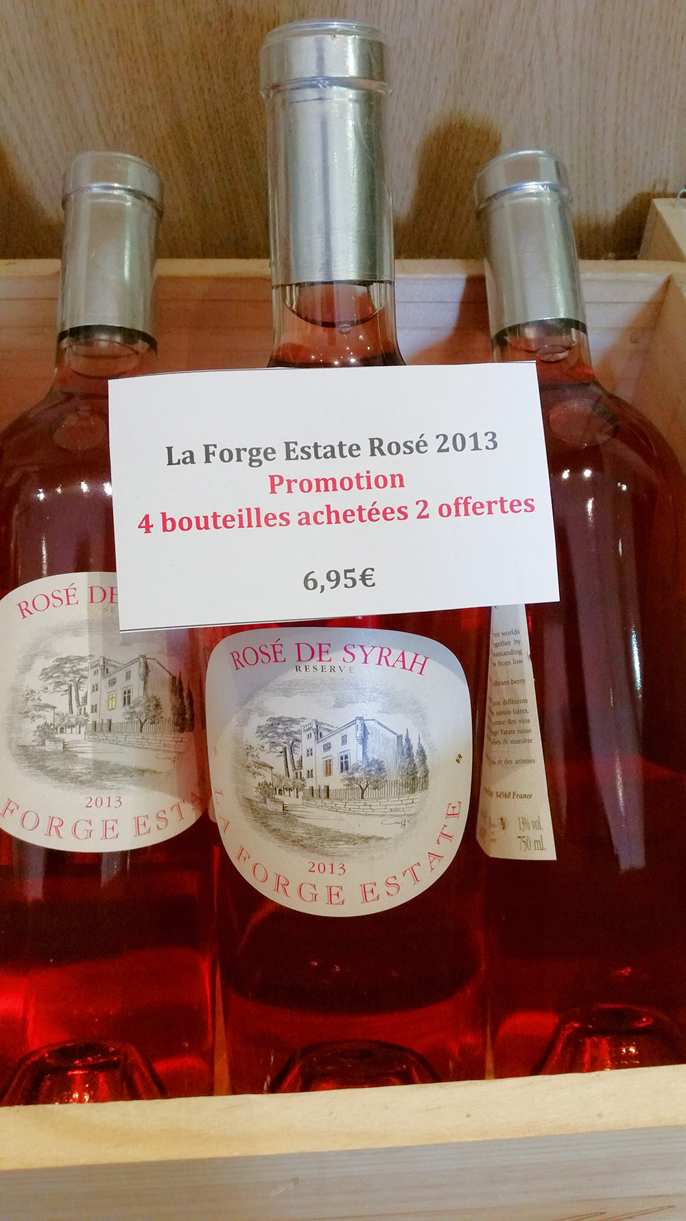 la forge estate vin promotion