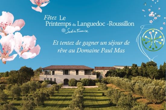 Gagnez un séjour oenotouristique à Côté Mas avec Sud de France Languedoc Roussillon