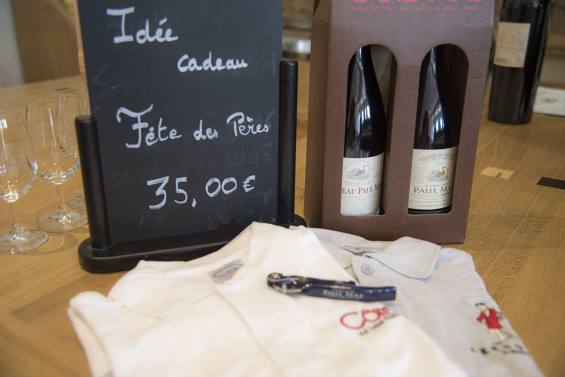 Cadeau fêtes des pères coffret vin