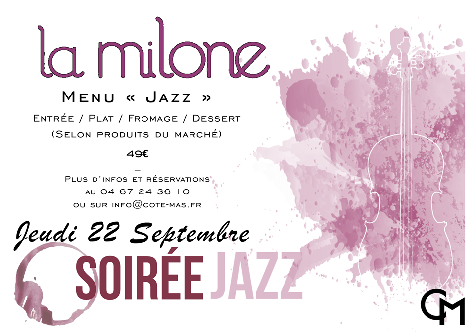 Soirée Jazz La Milone au restaurant