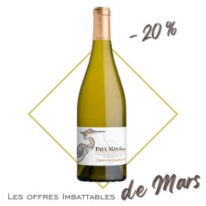Paul Mas Vinus Clairette du Languedoc 2020 - Les offres Imbattables de Mars