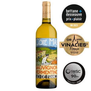 Côté Mas Sauvignon Vermentino 2021 - IP Pays d'Oc - Vinalies internationales 2022- Or