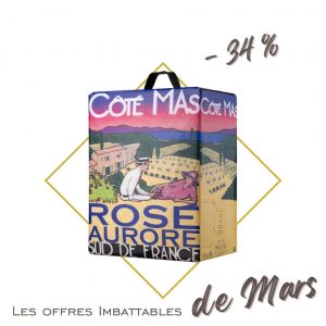 Bib Rosé Aurore 2020 - Les offres Imbattables de Mars