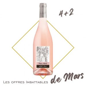 Rosé Paul Mas 1892 Rosé 2021 - Les offres Imbattables de Mars