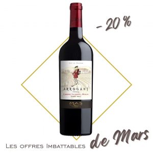 Arrogant Frog Cabernet Merlot 2019 Ile de Conas - Les offres Imbattables de Mars