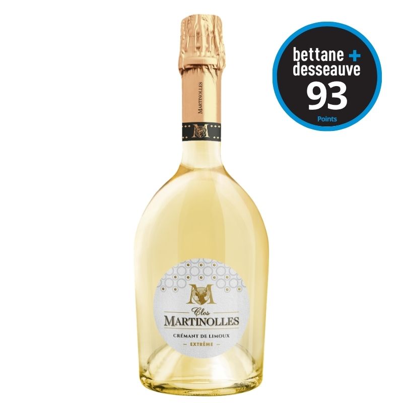 Clos Martinolles Brut Extrême AOP Crémant de Limoux