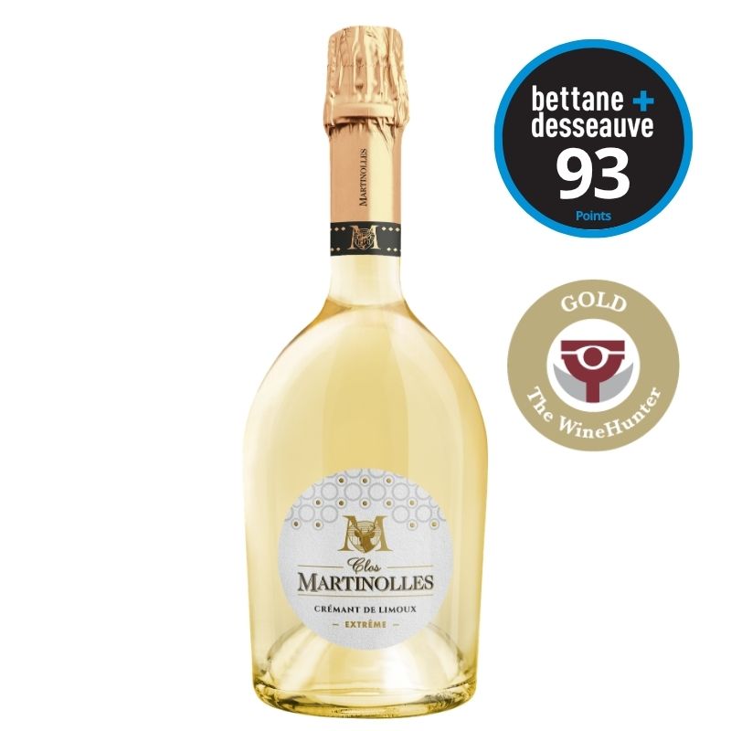 Clos Martinolles Brut Extrême AOP Crémant de Limoux