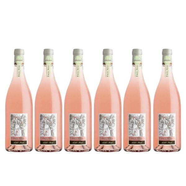 Carton de 6 bouteilles Paul Mas 1892 Rosé Bio (75 cl) 2022