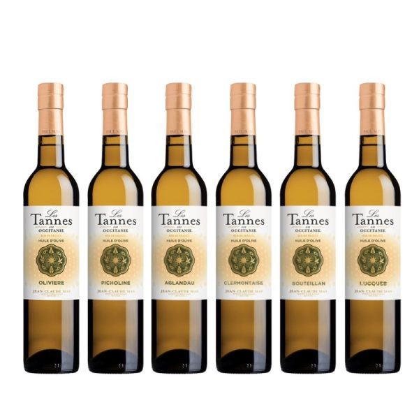Lot de 6 huiles d'olive