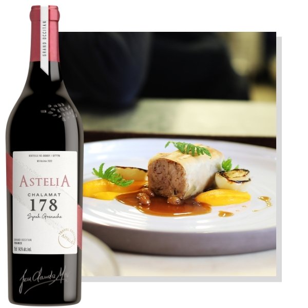 Accord mets et vin Astelia Chalamat 178