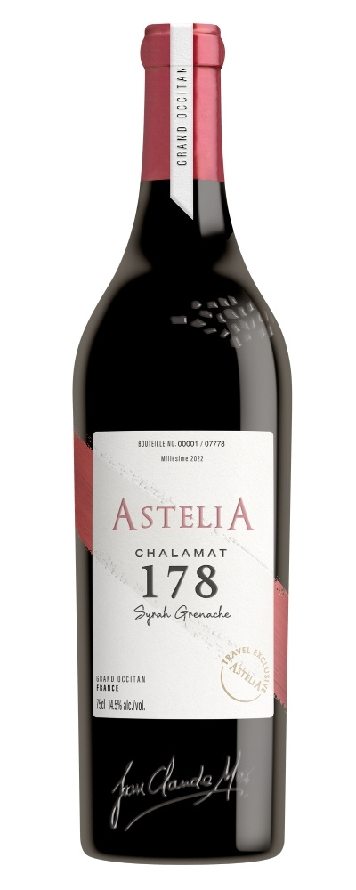 Vin du Sud de la France Astelia Chalamat 178 Syrah Grenache