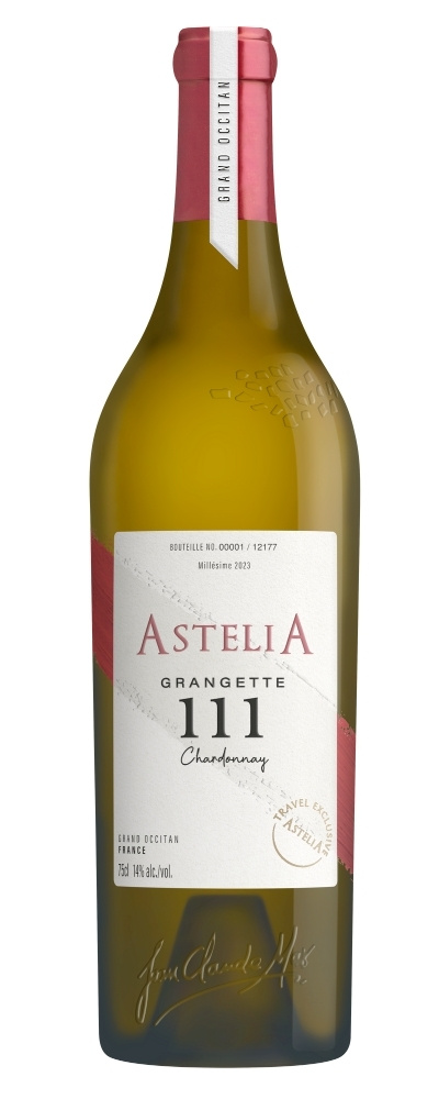 Vin du Sud de la France Astelia Grangette 111 Chardonnay