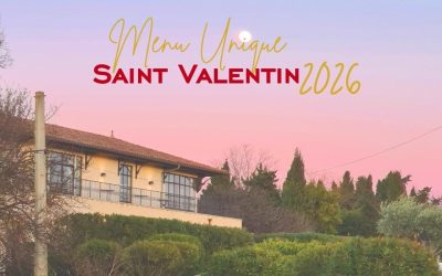 Dîner de la Saint Valentin 2026 chez Côté Mas