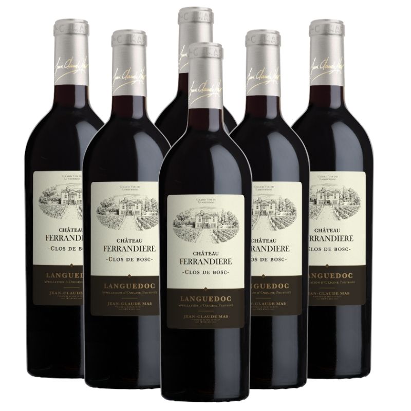 Carton de 6 bouteilles de vin - Château Ferrandière Clos de Bosc (75 cl) 2022