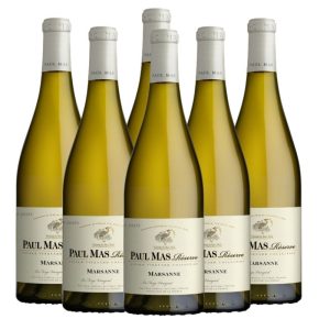 Carton de 6 bouteilles de vin - Paul Mas Réserve Marsanne (75cl) 2019