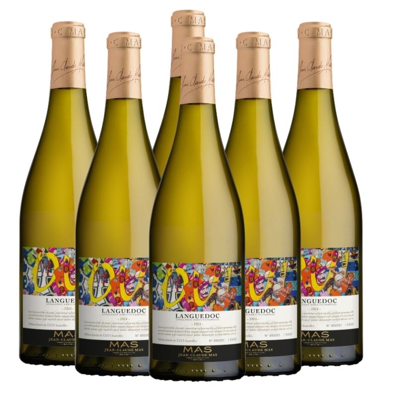 Carton de 6 Bouteilles de vin - Tableau de Vie Languedoc Blanc