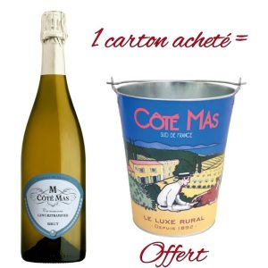1 Carton Côté Mas Gewurztraminer + Un seau offert