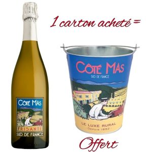 1 Carton Côté Mas Frisante + Un seau offert