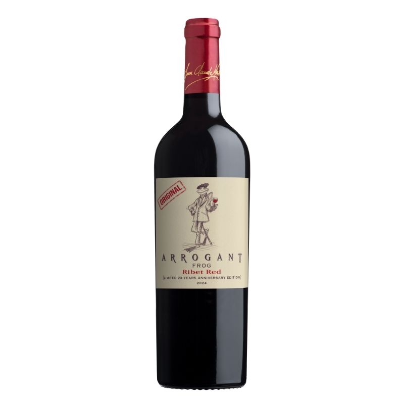 ARROGANT FROG CABERNET MERLOT RIBET RED 20 YEARS EDITION