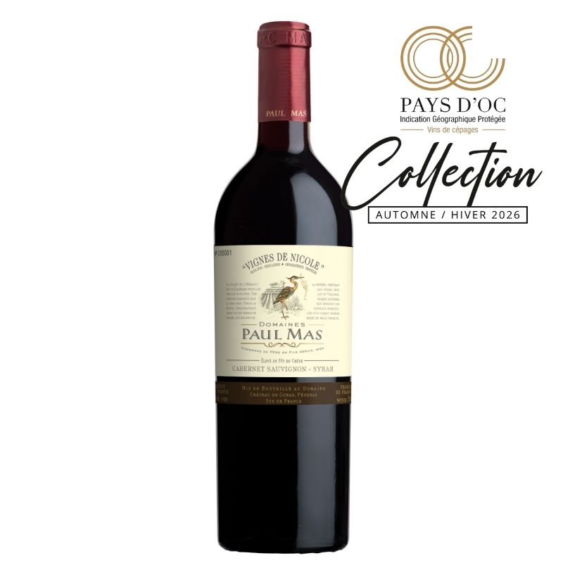 Vignes de Nicole Cabernet Sauvignon Syrah 2025